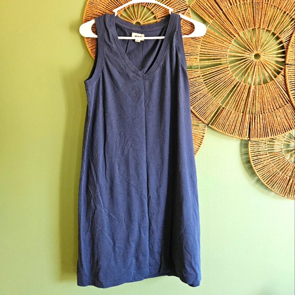 Pact Sleeveless Vneck Tshirt Shift Dress